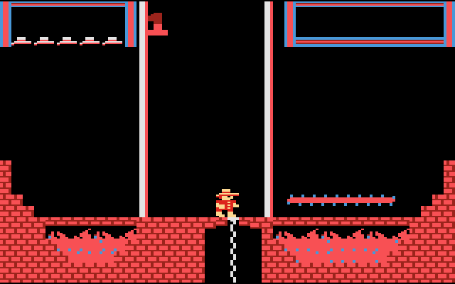 Montezuma's Revenge — Title screen