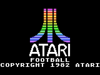 RealSports Football — Title screen