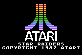 Star Raiders — Title screen