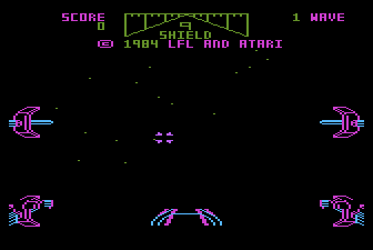 Star Wars : The Arcade Game — Title screen