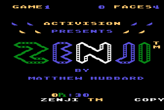 Zenji — Title screen