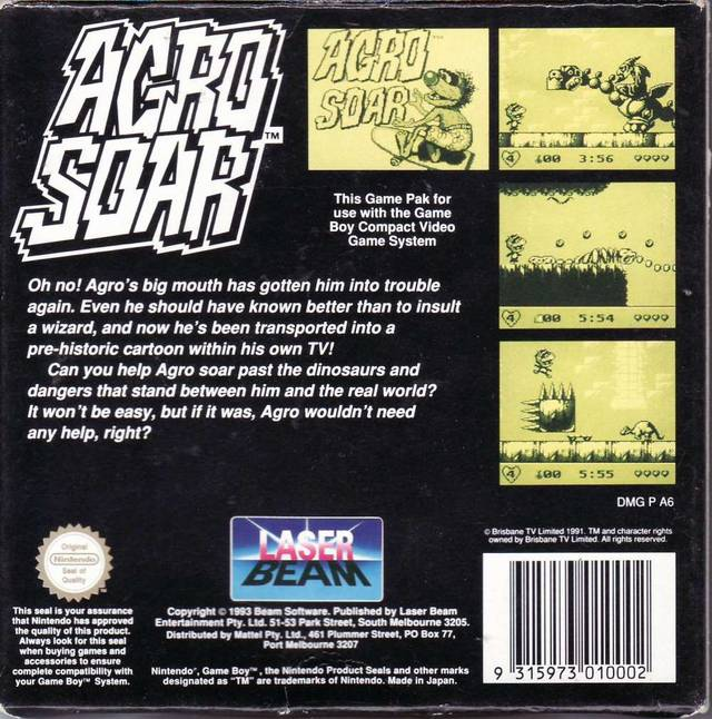 Agro Soar — Box back