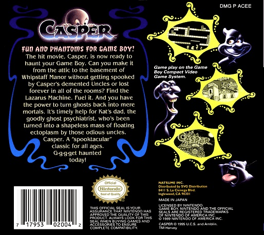 Casper — Box back