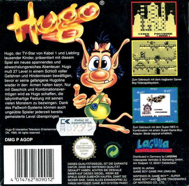 Hugo — Box back
