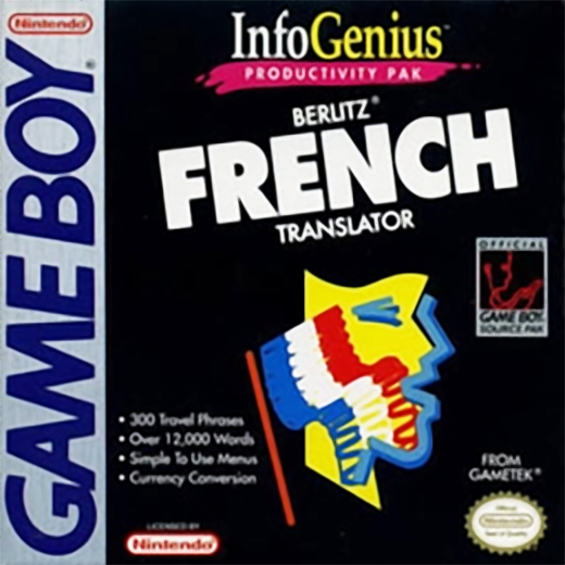 ZZZ(notgame):InfoGenius Productivity Pak - Berlitz French Trans