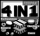 4-in-1 Fun Pak — Title screen