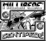 Arcade Classic No. 2 : Centipede & Millipede — Title screen