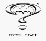 Batman Forever — Title screen