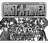 Bust-A-Move 3 DX — Title screen