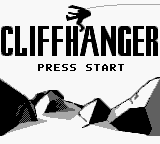 Cliffhanger — Title screen