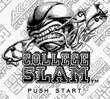 College Slam — Title screen