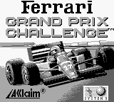 Ferrari Grand Prix Challenge — Title screen