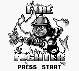 Fire Fighter — Title screen