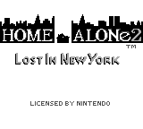 Home Alone 2 : Lost in New York — Title screen