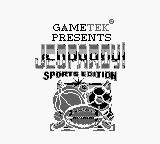 Jeopardy! : Sports Edition — Title screen