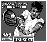 Jimmy Connors Tennis — Title screen