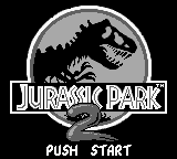 Jurassic Park Part 2 : The Chaos Continues — Title screen