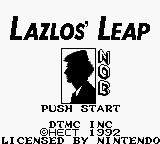 Lazlos' Leap — Title screen