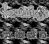 Lemmings — Title screen