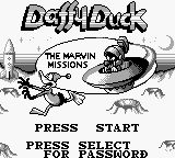 Looney Tunes Series : Daffy Duck — Title screen