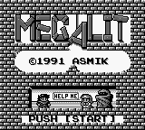 Megalit — Title screen