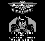 Micro Machines 2 : Turbo Tournament — Title screen