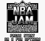 NBA Jam — Title screen