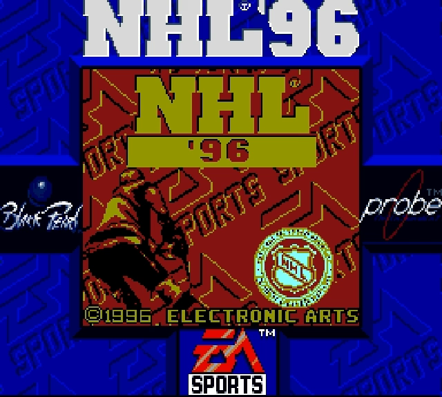 Nhl '96 — Title screen