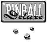 Pinball Deluxe — Title screen
