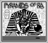 Pyramids of Ra — Title screen
