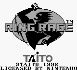 Ring Rage — Title screen