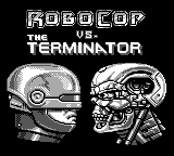 RoboCop versus The Terminator — Title screen