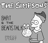 Simpsons, The - Bart & the Beanstalk — Title screen