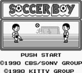 Soccer Mania — Title screen