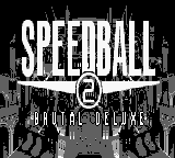 Speedball 2 : Brutal Deluxe — Title screen