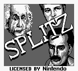 Splitz — Title screen
