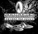 Star Trek Generations : Beyond the Nexus — Title screen