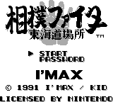 Sumo Fighter — Title screen