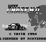 Super Chase H.Q. — Title screen