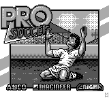 Super Kick Off — Title screen