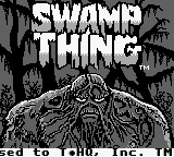 Swamp Thing — Title screen