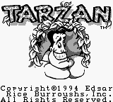 Tarzan : Lord of the Jungle — Title screen