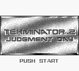 Terminator 2 : Judgment Day — Title screen