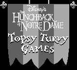 The Hunchback of Notre Dame : 5 Foolishly Fun Tops — Title screen
