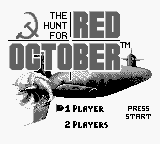 The Hunt for Red October — Title screen