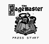The Pagemaster — Title screen
