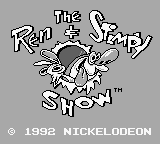 The Ren & Stimpy Show : Space Cadet Adventures — Title screen