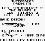 The Smurfs Travel the World — Title screen