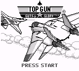 Top Gun - Guts & Glory — Title screen