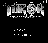 Turok : Battle Of The Bionosaurs — Title screen